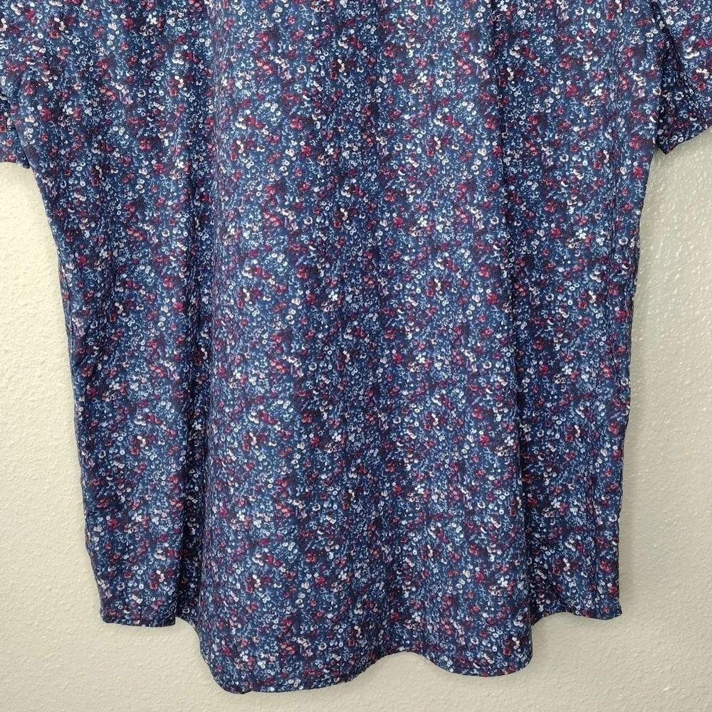Banana Republic Slim Fit Short Sleeve Casual Button Down Shirt